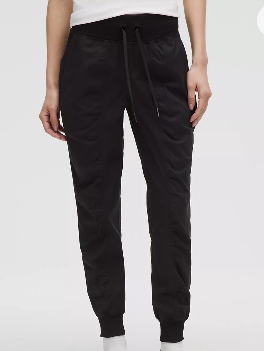 Lululemon Dance Studio Mid-Rise Jogger Full Length 28” Black Size 0